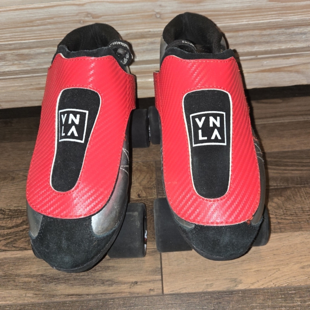 VNLA Red and Black Roller Skates